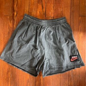 Vintage Nike Washed Gray Athletic Shorts